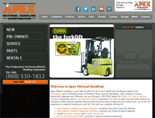 Tablet Screenshot of apexmhc.com